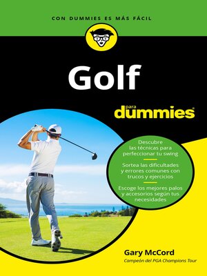 cover image of Golf para Dummies